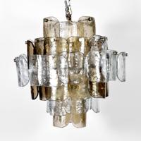 Tiered Mazzega Chandelier, Murano - Sold for $3,200 on 06-02-2018 (Lot 308).jpg